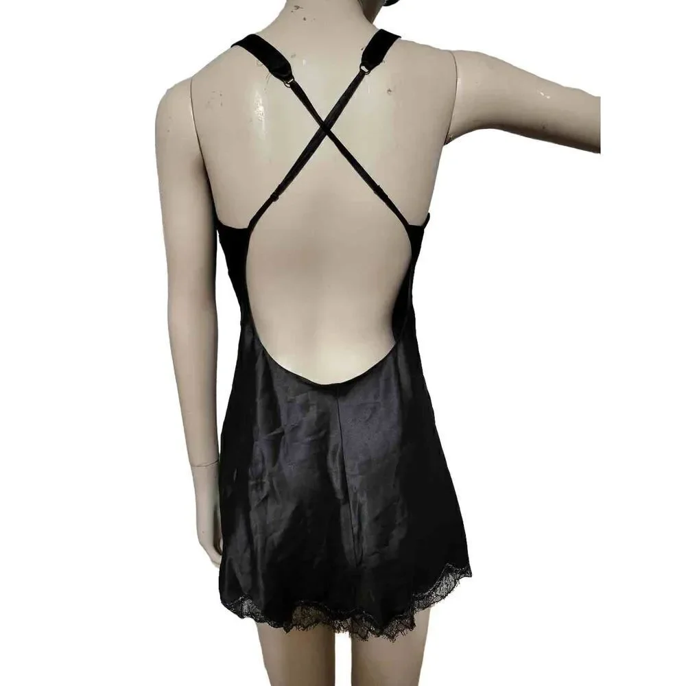 Frederick's of Hollywood Satin Slip - Picture 3 of 4